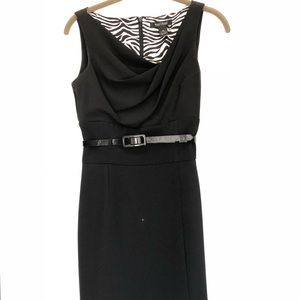 Chic White House Black Market Black Sheath Dress